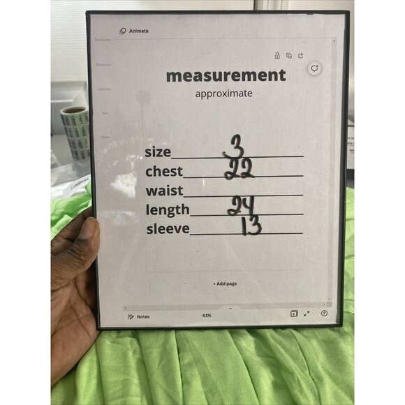 Sundry Women's Neon Green Long Sleeve Tee‎ SZ 3/L - Picture 8 of 8